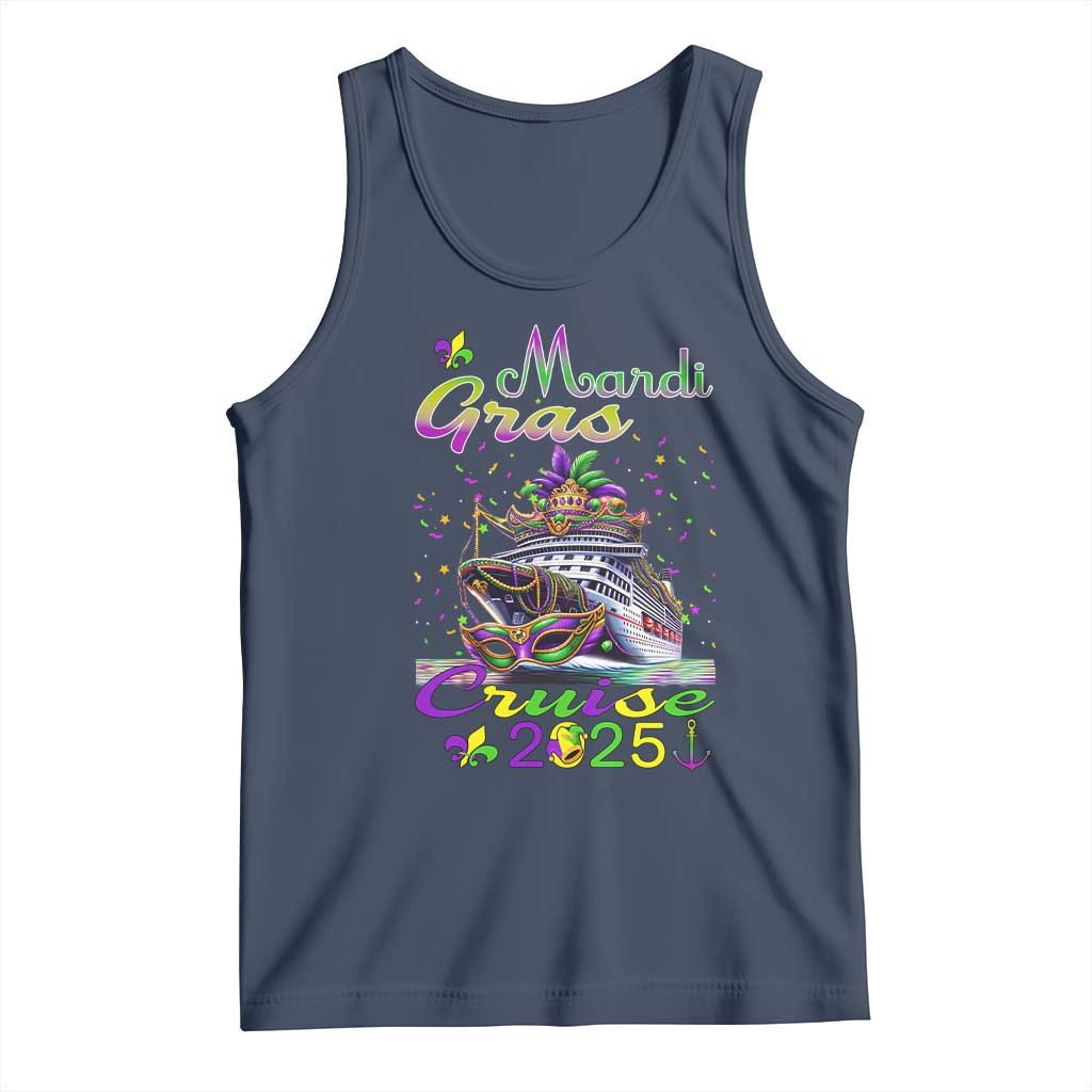 Funny Mardi Gras Cruise 2025 Tank Top Trip New Orleans Family Matching