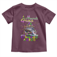 Funny Mardi Gras Cruise 2025 Toddler T Shirt Trip New Orleans Family Matching