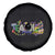 Funny Mardi Gras Teacher Krewe Spare Tire Cover Parade Carnival School Beads