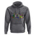 Funny Mardi Gras Teacher Krewe Hoodie Parade Carnival School Beads