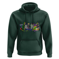 Funny Mardi Gras Teacher Krewe Hoodie Parade Carnival School Beads