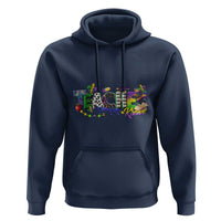 Funny Mardi Gras Teacher Krewe Hoodie Parade Carnival School Beads
