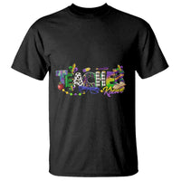 Funny Mardi Gras Teacher Krewe T Shirt Parade Carnival School Beads
