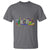 Funny Mardi Gras Teacher Krewe T Shirt Parade Carnival School Beads