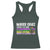 Funny Mardi Gras Laissez Les Bon Temps Rouler Racerback Tank Top Fleur De Lis Glitter Print