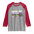 Funny Mardi Gras Laissez Les Bon Temps Rouler Raglan Shirt Fleur De Lis Glitter Print