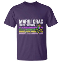 Funny Mardi Gras Laissez Les Bon Temps Rouler T Shirt Fleur De Lis Glitter Print