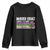 Funny Mardi Gras Laissez Les Bon Temps Rouler Youth Sweatshirt Fleur De Lis Glitter Print