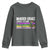 Funny Mardi Gras Laissez Les Bon Temps Rouler Youth Sweatshirt Fleur De Lis Glitter Print