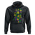 Funny Mardi Gras Mississippi Map Coquette Bow Hoodie