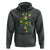 Funny Mardi Gras Mississippi Map Coquette Bow Hoodie