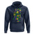 Funny Mardi Gras Mississippi Map Coquette Bow Hoodie
