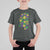 Funny Mardi Gras Mississippi Map Coquette Bow T Shirt For Kid
