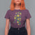 Funny Mardi Gras Mississippi Map Coquette Bow T Shirt For Women