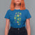 Funny Mardi Gras Mississippi Map Coquette Bow T Shirt For Women