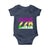 Funny Mardi Gras In Biloxi Mississippi Baby Onesie 228 Skyline Area Code