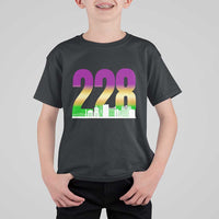 Funny Mardi Gras In Biloxi Mississippi T Shirt For Kid 228 Skyline Area Code