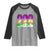 Funny Mardi Gras In Biloxi Mississippi Raglan Shirt 228 Skyline Area Code