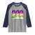 Funny Mardi Gras In Biloxi Mississippi Raglan Shirt 228 Skyline Area Code