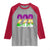 Funny Mardi Gras In Biloxi Mississippi Raglan Shirt 228 Skyline Area Code