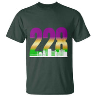 Funny Mardi Gras In Biloxi Mississippi T Shirt 228 Skyline Area Code