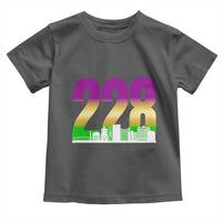 Funny Mardi Gras In Biloxi Mississippi Toddler T Shirt 228 Skyline Area Code