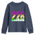 Funny Mardi Gras In Biloxi Mississippi Youth Sweatshirt 228 Skyline Area Code
