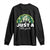 Funny St Patrick's Day Nurse Long Sleeve Shirt Just A Little Pinch Rainbow Shamrock