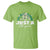 Funny St Patrick's Day Nurse T Shirt Just A Little Pinch Rainbow Shamrock