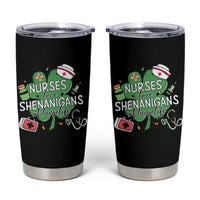 Funny St Patrick's Day Nurse Tumbler Cup Nurses Love Shenanigans Nurse Life Shamrock