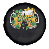 Funny St Patrick's Day Irish Beer Drinking Craic Spare Tire Cover