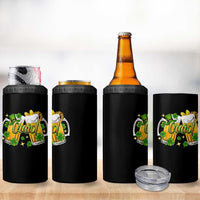 Funny St Patrick's Day Irish Beer Drinking Craic 4 in 1 Can Cooler Tumbler - Wonder Print Shop