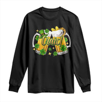 Funny St Patrick's Day Irish Beer Drinking Craic Long Sleeve Shirt