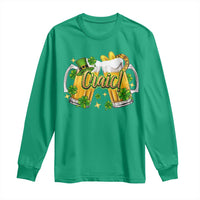 Funny St Patrick's Day Irish Beer Drinking Craic Long Sleeve Shirt
