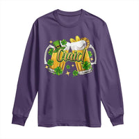 Funny St Patrick's Day Irish Beer Drinking Craic Long Sleeve Shirt