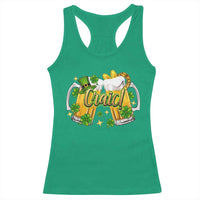 Funny St Patrick's Day Irish Beer Drinking Craic Racerback Tank Top