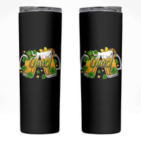 Funny St Patrick's Day Irish Beer Drinking Craic Skinny Tumbler - Wonder Print Shop