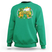 Funny St Patrick's Day Irish Beer Drinking Craic Sweatshirt