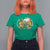 Funny St Patrick's Day Irish Beer Drinking Craic T Shirt For Women