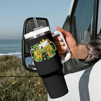 Funny St Patrick's Day Irish Beer Drinking Craic Tumbler With Handle - Wonder Print Shop
