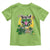 Funny St Patrick's Day Racoon Toddler T Shirt Kiss Me I'm Feral Horseshoe Shamrock
