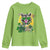 Funny St Patrick's Day Racoon Youth Sweatshirt Kiss Me I'm Feral Horseshoe Shamrock