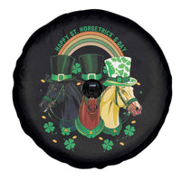 Funny St Patrick's Day Horse Spare Tire Cover Happy St Horsetrick's Day Shamrock