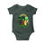 Funny St Patrick's Day Horse Baby Onesie Happy St Horsetrick's Day Shamrock