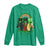 Funny St Patrick's Day Horse Long Sleeve Shirt Happy St Horsetrick's Day Shamrock