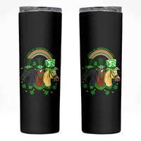 Funny St Patrick's Day Horse Skinny Tumbler Happy St Horsetrick's Day Shamrock
