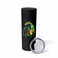 Funny St Patrick's Day Horse Skinny Tumbler Happy St Horsetrick's Day Shamrock