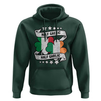 Funny Half Gaelic Half Garlic Hoodie Irish Italian St. Patrick's Day