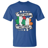 Funny Half Gaelic Half Garlic T Shirt Irish Italian St. Patrick's Day