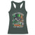 Irish Soldiers 1762 Racerback Tank Top The Irish We Drink And We Fight Shamrock Skull Beer
